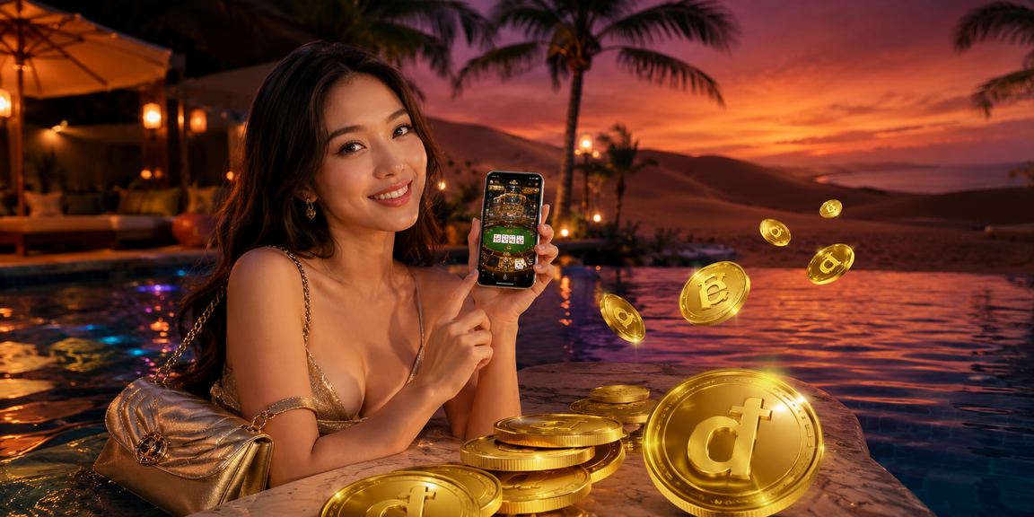 Người chơi tại Mũi Né tham gia trò chơi bài trực tuyến trên thiết bị di động