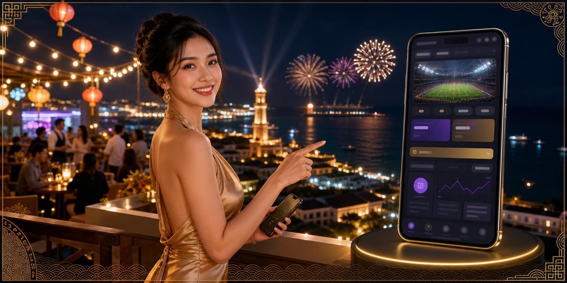 Người dùng truy cập 2021 trên điện thoại tại bãi biển Phú Quốc
